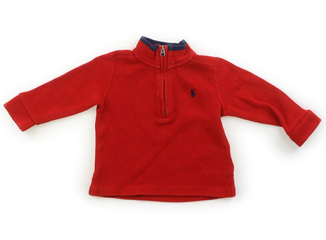 　ブランド 　POLO RALPH LAUREN(ポロラルフローレン) 　カテゴリー 　トレーナー・プルオーバー 　サイズ 　80サイズ 　色 　赤、ネイビー 　状態 　★★★ 　記名 　なし 　ジャンル 　Boy 袖口などにやや色褪せが見られますが、目立つ汚れはなくまだまだお使いいただけそうです。 ＊【状態】【サイズ】に関しての詳しい説明はこちら