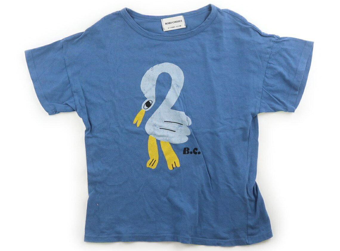 　ブランド 　BOBO CHOSES(ボボ・ショーズ) 　カテゴリー 　Tシャツ・カットソー 　サイズ 　120サイズ 　色 　ダスティブルー・白鳥 　状態 　★★★ 　記名 　なし 　ジャンル 　Boy 実際のサイズ表記は122cm。全体的に使用感がありますが、特に目立つ汚れはなくまだお使い頂けそうです。 ＊【状態】【サイズ】に関しての詳しい説明はこちら