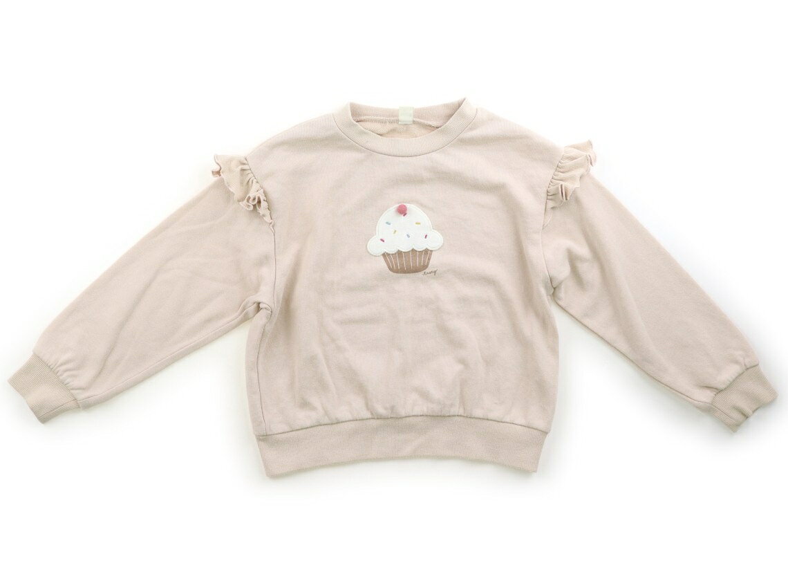 アプレレクール apres les cours トレーナー・プルオーバー 120 女の子 ベージュ系 子供服 ベビー服 キッズ アウトレット ユーズド 【中古】キッズ・ベビー・マタニティ
