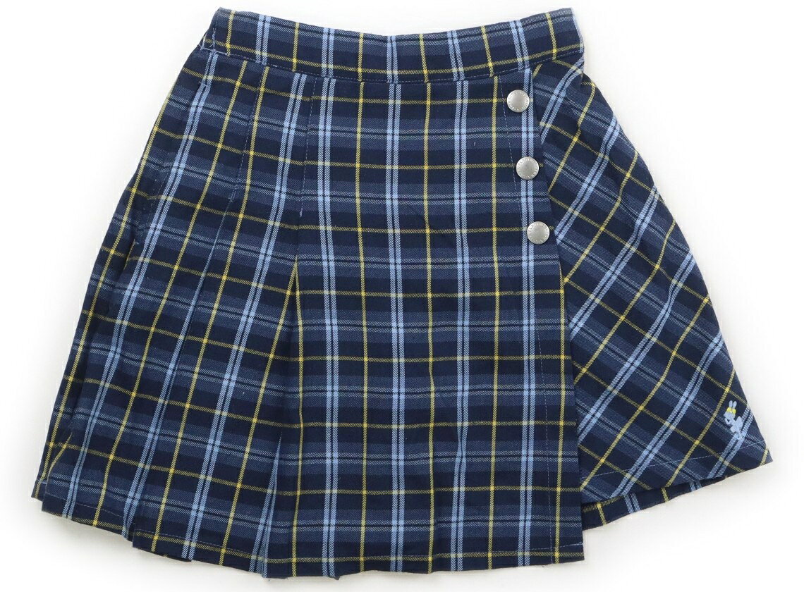 　ブランド 　Knit Planner(KP)(ニットプランナー（KP）) 　カテゴリー 　キュロット 　サイズ 　140サイズ 　色 　青系、黄、チェック 　状態 　★★★ 　記名 　なし 　ジャンル 　Girl ラップスカート風。ウエストは半分ゴム。ボタンに擦れ傷、やや色褪せあり。まだお使いいただけそうです。 ＊【状態】【サイズ】に関しての詳しい説明はこちら