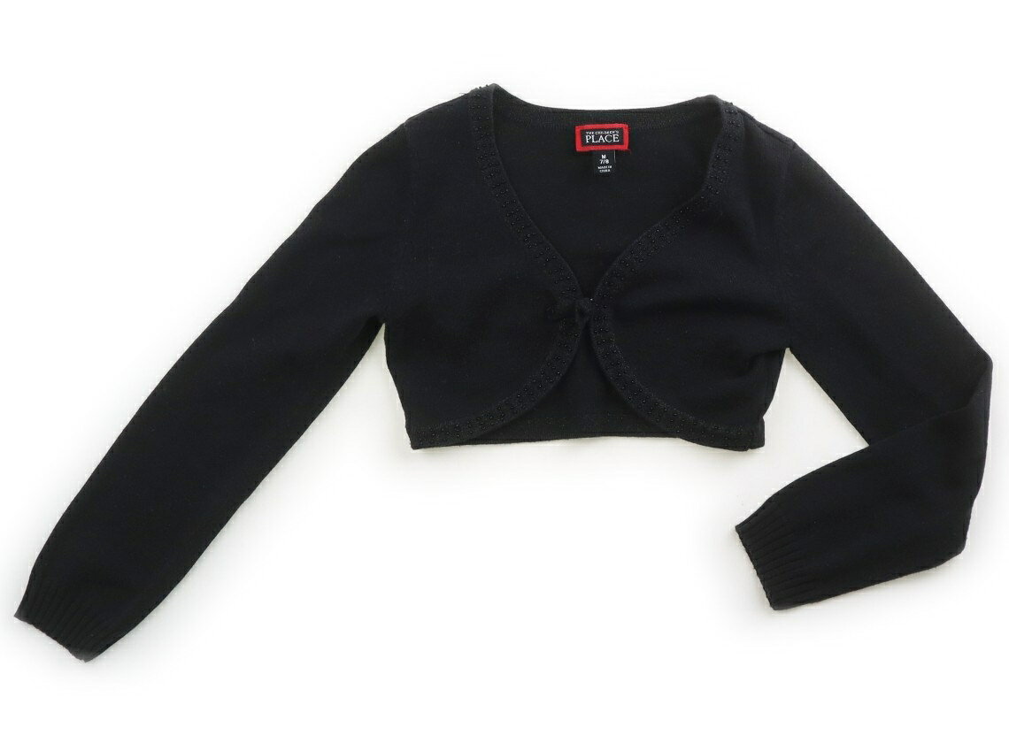 チルドレンズプレイス Children's Place カーディガン 130 女の子 黒 子供服 ベビー服 キッズ アウトレット ユーズド 【中古】キッズ・ベビー・マタニティ