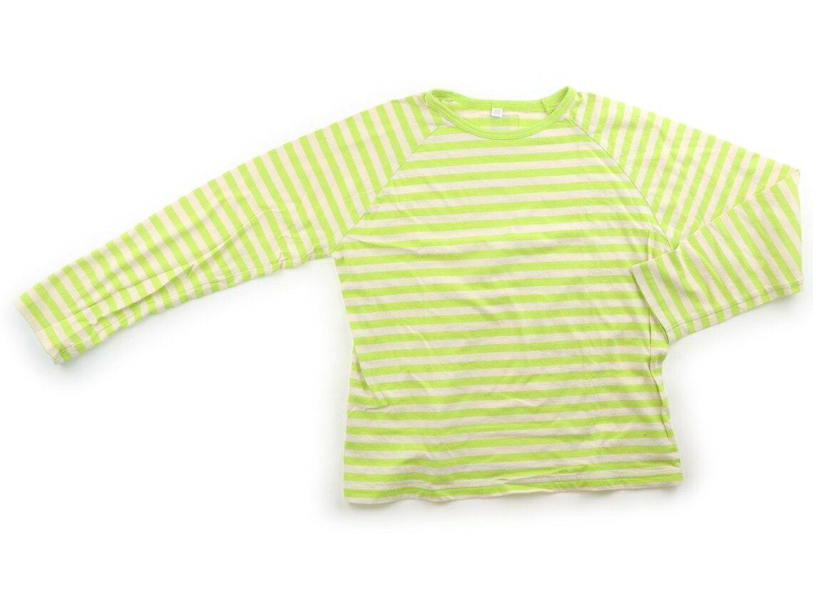 　ブランド 　Markey's(マーキーズ) 　カテゴリー 　Tシャツ・カットソー 　サイズ 　150サイズ 　色 　ライムグリーン・オフホワイト・ボーダー 　状態 　★★★ 　記名 　なし 　ジャンル 　Boy HOGANです。若干毛羽立ちがありますがまだお使い頂けそうです。 ＊【状態】【サイズ】に関しての詳しい説明はこちら
