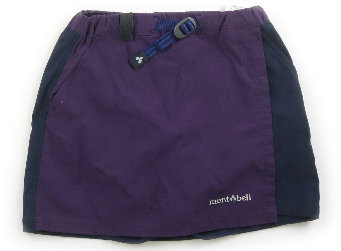 モンベル mont-bell キュロット 120 女の子 パープル・ネイビー 子供服 ベビー服 キッズ アウトレット ユーズド 【中古】キッズ・ベビー・マタニティ