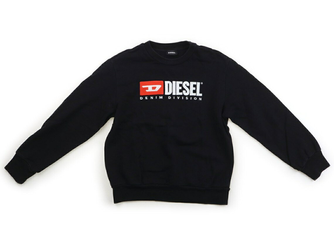 　ブランド 　DIESEL(ディーゼル) 　カテゴリー 　トレーナー・プルオーバー 　サイズ 　140サイズ 　色 　ブラック 　状態 　★★★ 　記名 　なし 　ジャンル 　Boy 若干色褪せ・毛羽立ちがありますが、まだまだ普段着として活躍してくれそうです。 ＊【状態】【サイズ】に関しての詳しい説明はこちら