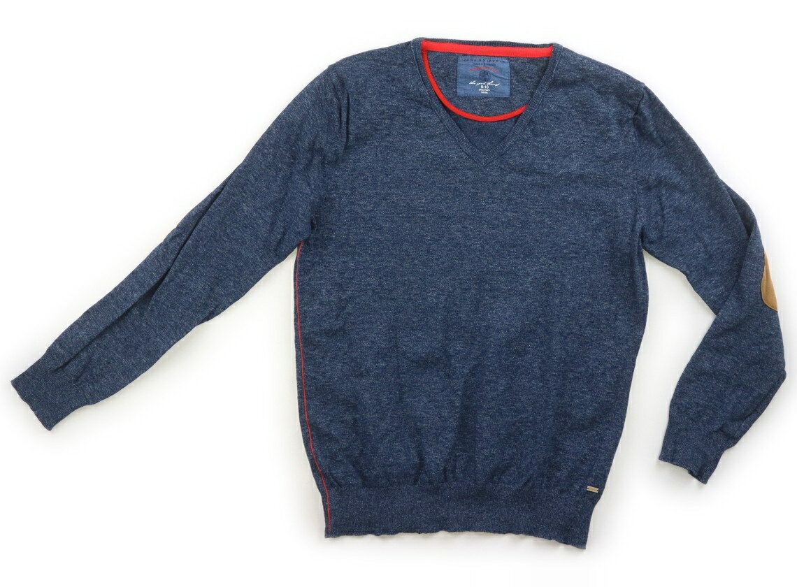 　ブランド 　ZARA(ザラ) 　カテゴリー 　ニット・セーター 　サイズ 　140サイズ 　色 　ネイビー 　状態 　★★★ 　記名 　なし 　ジャンル 　Boy 品質タグが切られています。薄手一途地。肘パッチはスエード素材。ややヨレ感あり。洗いざらし感があります。 ＊【状態】【サイズ】に関しての詳しい説明はこちら