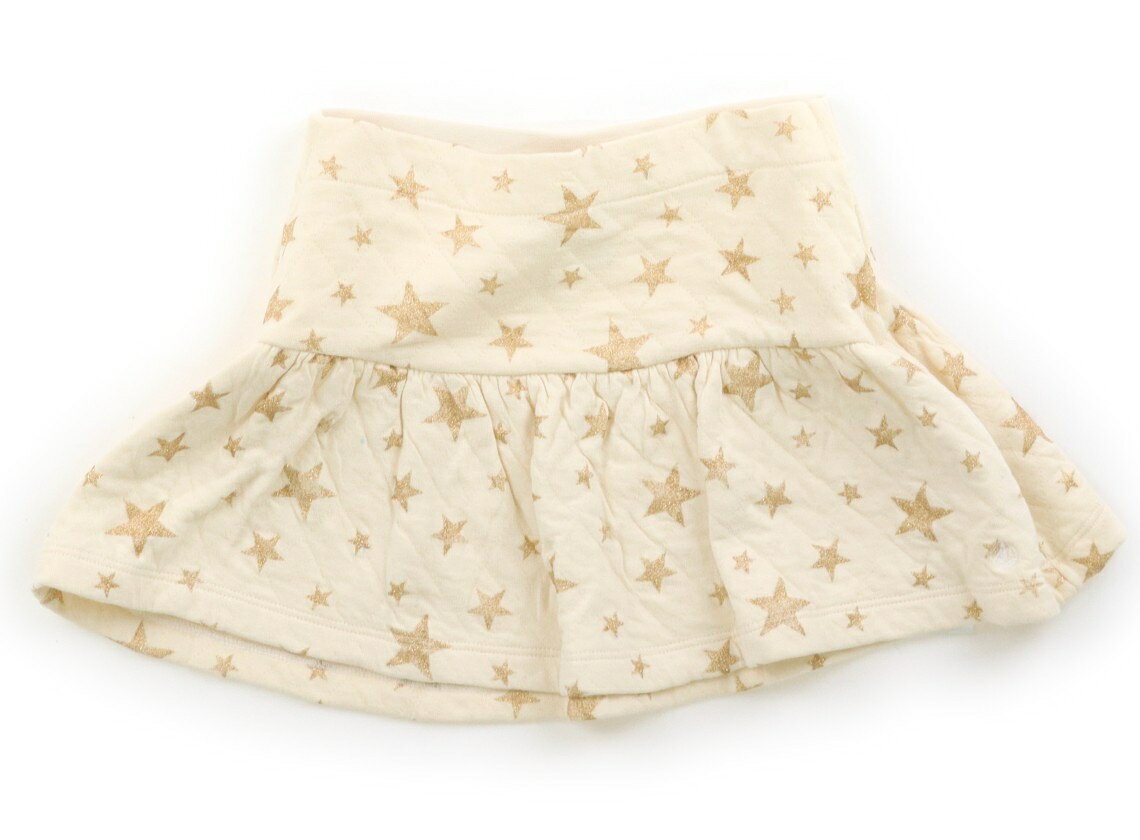 　ブランド 　PETIT BATEAU(プチバトー) 　カテゴリー 　スカート 　サイズ 　110サイズ 　色 　アイボリー・ゴールドラメ・星 　状態 　★★★ 　記名 　なし 　ジャンル 　Girl キルティング生地。ウエストは総ゴムです。実際のサイズ表記は、6ans。プリントの薄れあり。小さなシミがいくつか見られ、毛羽立ち・洗いざらし感があります。 ＊【状態】【サイズ】に関しての詳しい説明はこちら