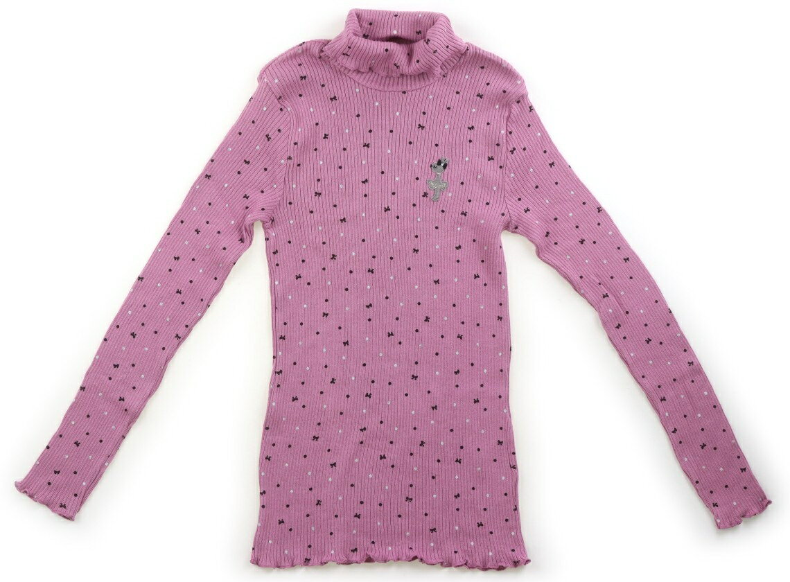 　ブランド 　Knit Planner(KP)(ニットプランナー（KP）) 　カテゴリー 　ニット・セーター 　サイズ 　150サイズ 　色 　ラベンダーピンク・総柄 　状態 　★★★ 　記名 　なし 　ジャンル 　Girl コットン・ポリエステル素材。リブ地。毛羽立ち・洗いざらし感があります。 ＊【状態】【サイズ】に関しての詳しい説明はこちら