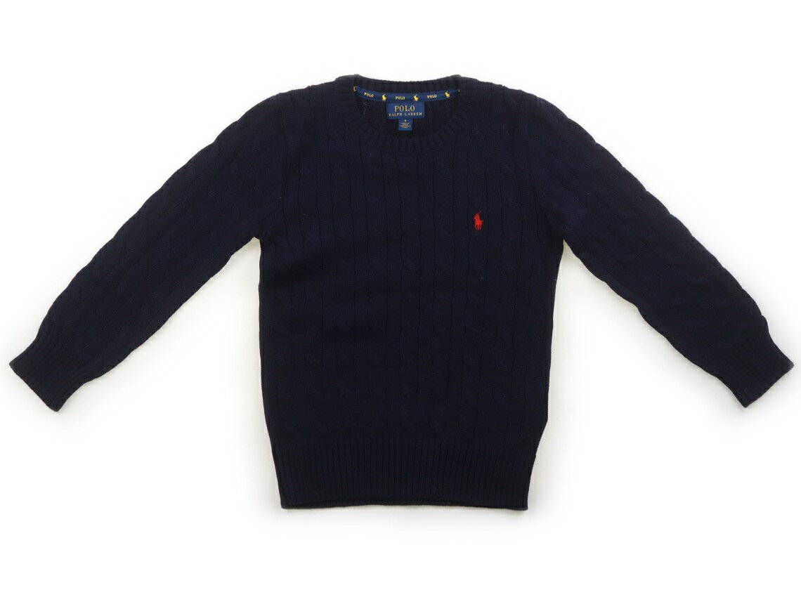 　ブランド 　POLO RALPH LAUREN(ポロラルフローレン) 　カテゴリー 　ニット・セーター 　サイズ 　120サイズ 　色 　ネイビー 　状態 　★★★ 　記名 　なし 　ジャンル 　Boy 綿100％。全体的に毛羽立ちがあります。 ＊【状態】【サイズ】に関しての詳しい説明はこちら