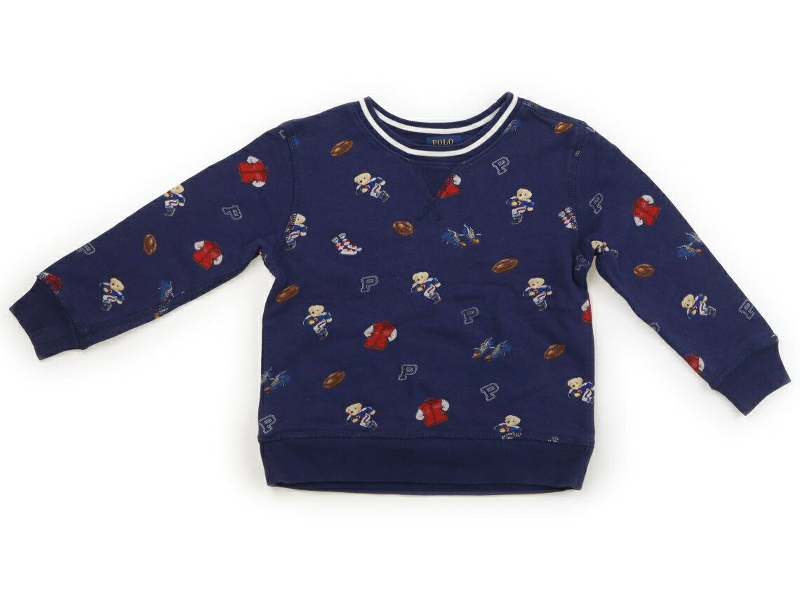 　ブランド 　POLO RALPH LAUREN(ポロラルフローレン) 　カテゴリー 　トレーナー・プルオーバー 　サイズ 　110サイズ 　色 　ネイビー・総柄 　状態 　★★★ 　記名 　なし 　ジャンル 　Boy 裏毛トレーナー地。全体に色あせ・毛羽立ちがあります。 ＊【状態】【サイズ】に関しての詳しい説明はこちら