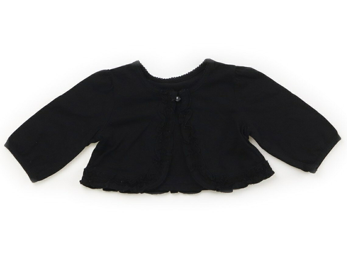 　ブランド 　COMME CA FOSSETTE(コムサフォセット) 　カテゴリー 　カーディガン 　サイズ 　80サイズ 　色 　黒 　状態 　★★★ 　記名 　なし 　ジャンル 　Girl 左袖口に白い汚れと、レースに若干毛玉あり。 ＊【状態】【サイズ】に関しての詳しい説明はこちら