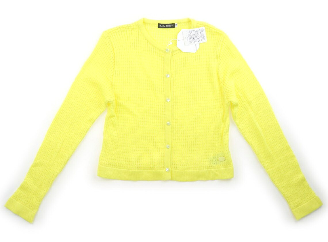 　ブランド 　BeBe(べべ) 　カテゴリー 　カーディガン 　サイズ 　150サイズ 　色 　イエロー・透かし網 　状態 　N 　記名 　なし 　ジャンル 　Girl 新品タグ付き。 ＊【状態】【サイズ】に関しての詳しい説明はこちら
