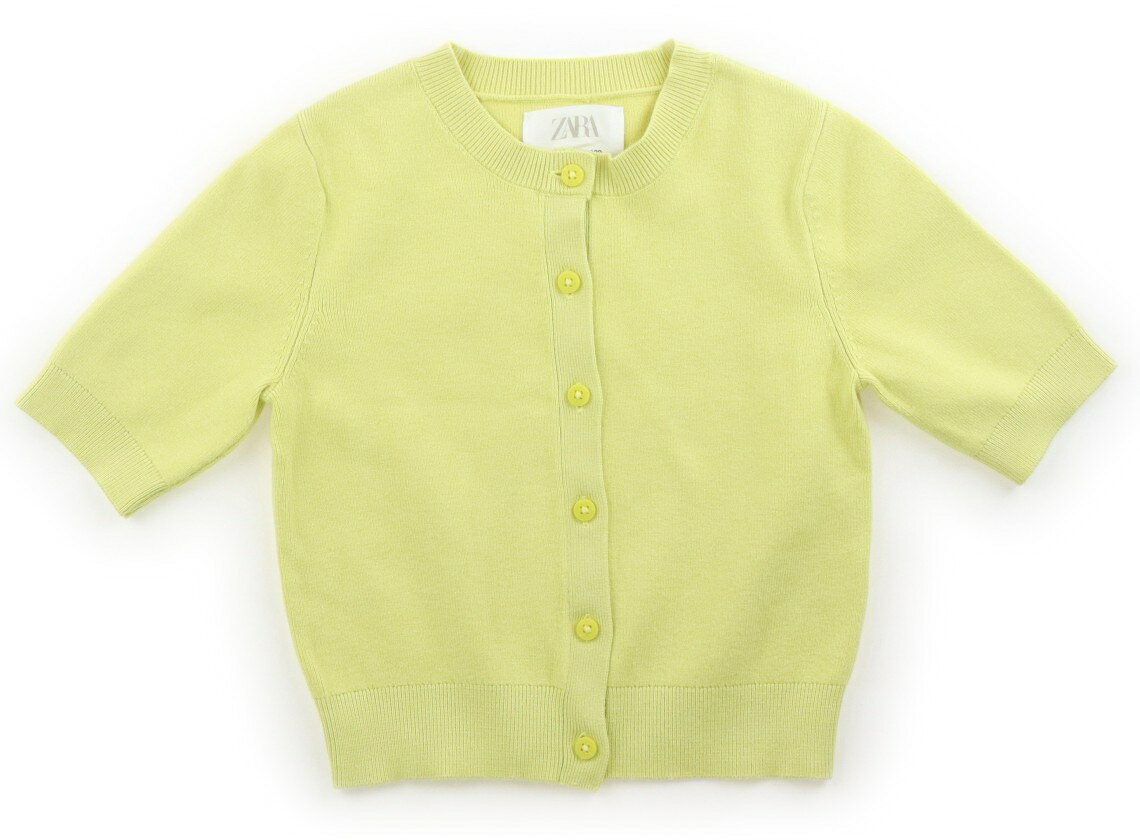 　ブランド 　ZARA(ザラ) 　カテゴリー 　カーディガン 　サイズ 　130サイズ 　色 　ライムグリーン 　状態 　★★★★★ 　記名 　なし 　ジャンル 　Girl フライスニットソー。綺麗な状態です。 ＊【状態】【サイズ】に関しての詳しい説明はこちら