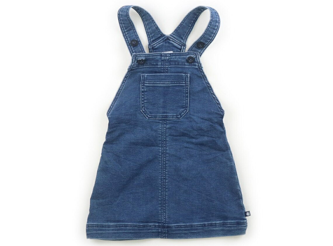 　ブランド 　PETIT BATEAU(プチバトー) 　カテゴリー 　ジャンパースカート 　サイズ 　95サイズ 　色 　ブルー 　状態 　★★★★ 　記名 　なし 　ジャンル 　Girl デニムカットソー。やや使用感ありますが、綺麗な状態です。 ＊【状態】【サイズ】に関しての詳しい説明はこちら