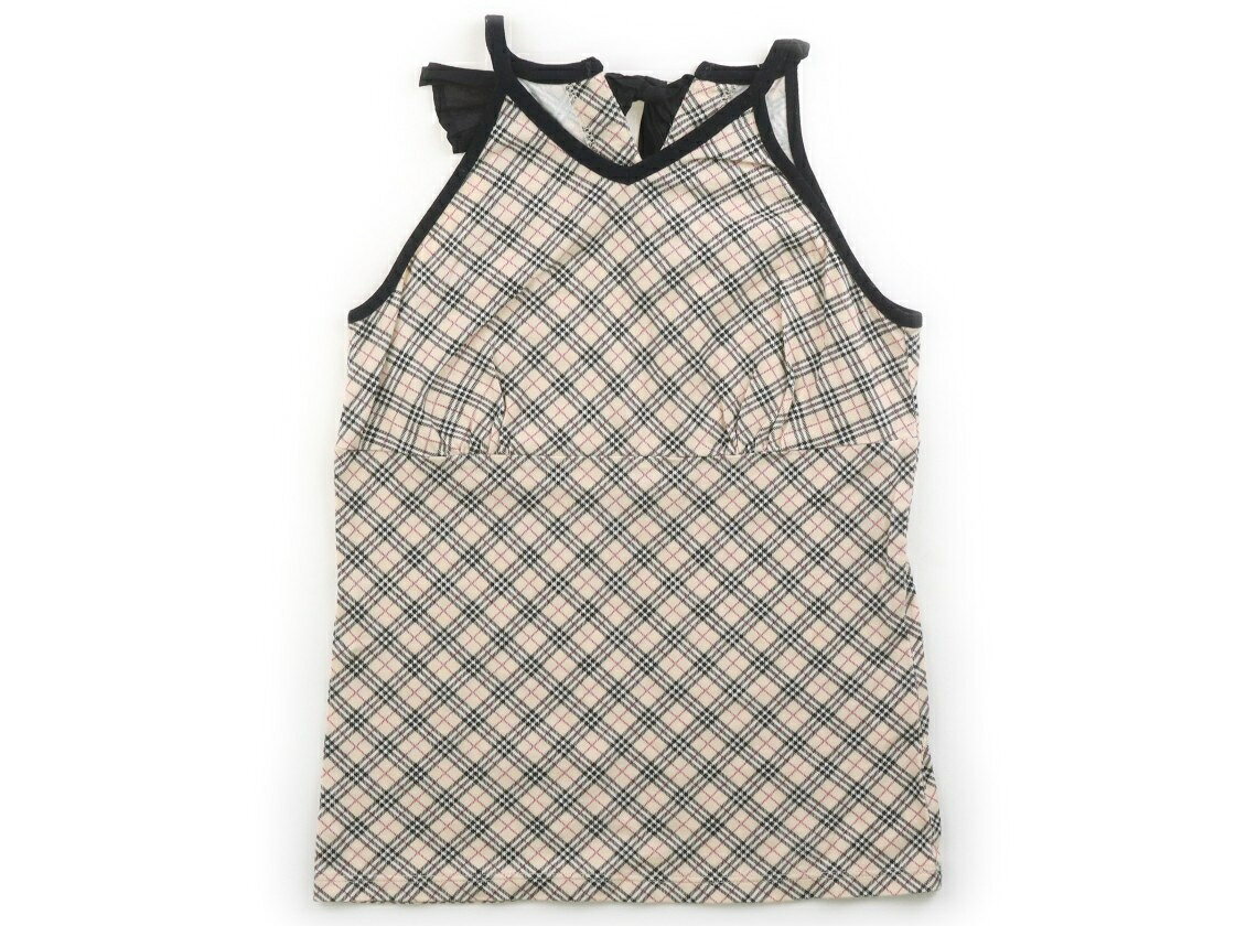 　ブランド 　BURBERRY(バーバリー) 　カテゴリー 　タンクトップ・キャミソール 　サイズ 　150サイズ 　色 　バーバリーチェック 　状態 　★★★★ 　記名 　なし 　ジャンル 　Girl やや使用感ありますが、綺麗な状態です。 ＊【状態】【サイズ】に関しての詳しい説明はこちら