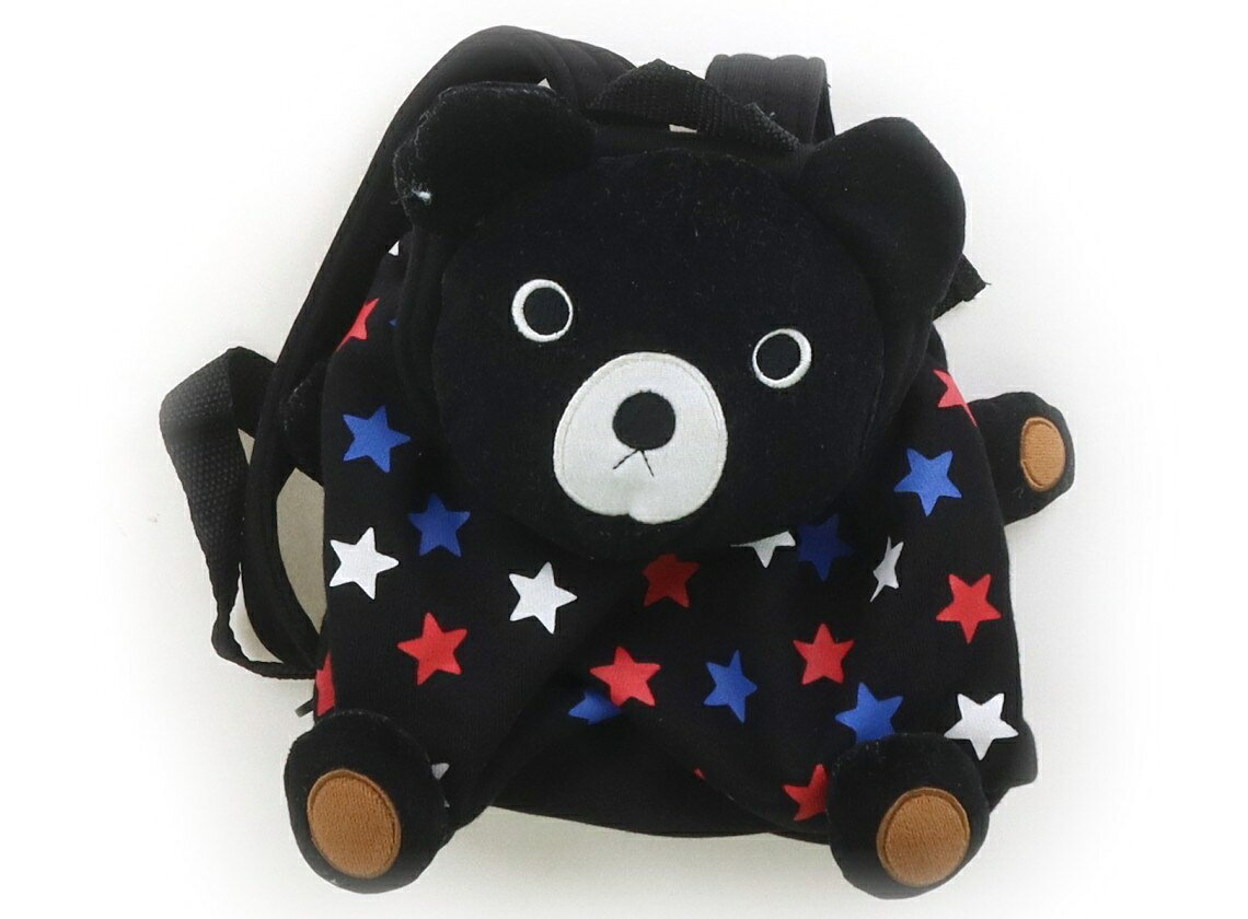 　ブランド 　Double B(ダブルB) 　カテゴリー 　リュックサック 　サイズ 　ベビー用品 　色 　黒、クマ、星柄 　状態 　★★★ 　記名 　あり（タグ） 　ジャンル 　Boy 約19×19×9cm。スウェット生地。クマの顔部分に埃付着がありますが、まだまだお使い頂けそうです。 ＊【状態】【サイズ】に関しての詳しい説明はこちら