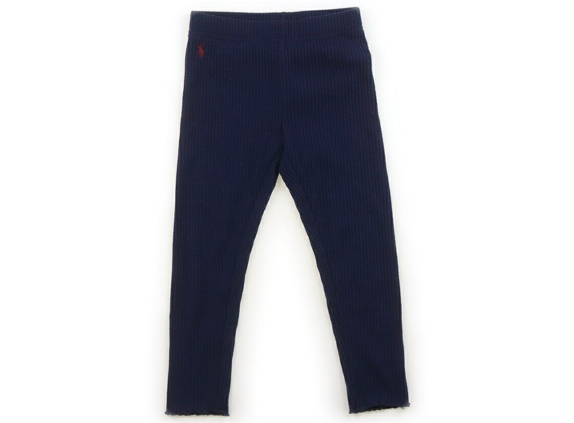 ポロラルフローレン POLO RALPH LAUREN レギンス 110 女の子 ネイビー 子供服 ベビー服 キッズ アウトレット ユーズド 【中古】キッズ・ベビー・マタニティ