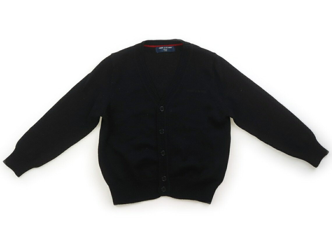 コムサデモード COMME CA DU MODE カーディガン 110 男の子 黒 子供服 ベビー服 キッズ アウトレット ユーズド 【中古】キッズ・ベビー・マタニティ