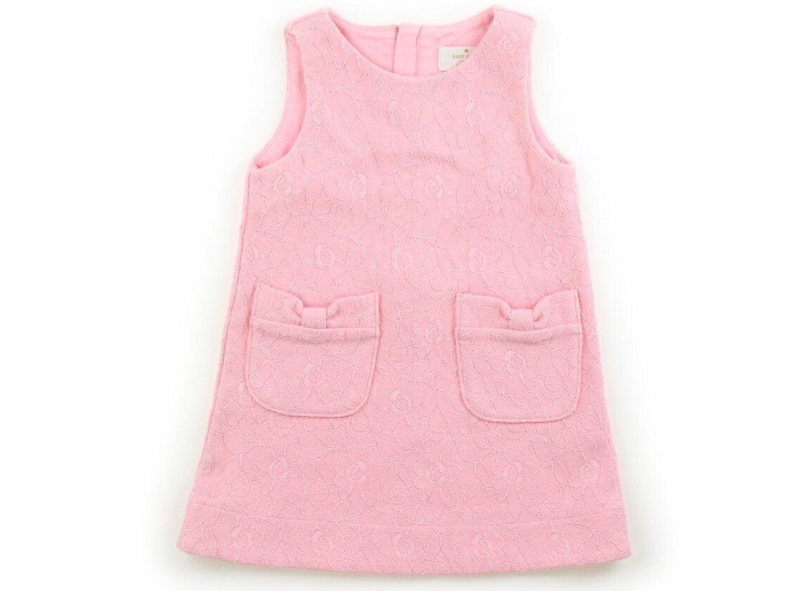 ケイトスペード Kate Spade ジャンパースカート 90 女の子 ピンク、花模様 子供服 ベビー服 キッズ アウトレット ユーズド 【中古】キッズ・ベビー・マタニティ