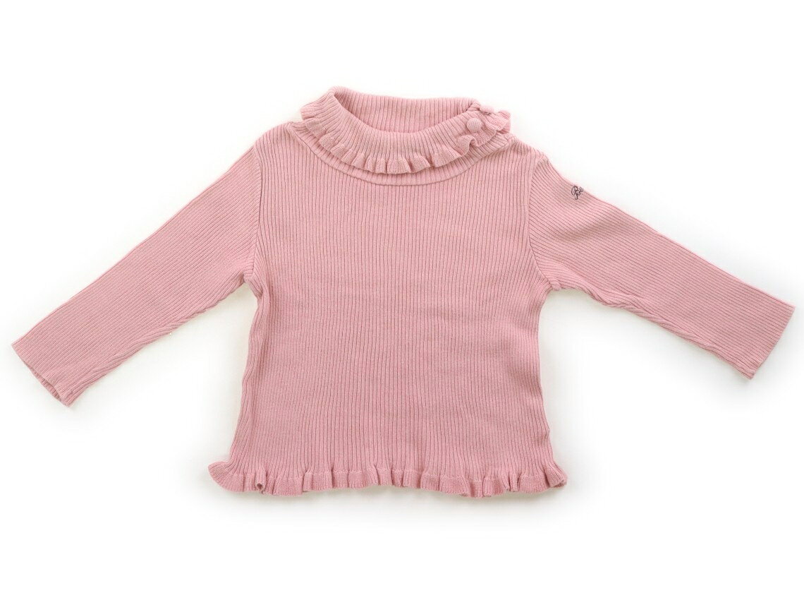 　ブランド 　BeBe(べべ) 　カテゴリー 　ニット・セーター 　サイズ 　90サイズ 　色 　ピンク 　状態 　★★★ 　記名 　なし 　ジャンル 　Girl コットン・ナイロン・ポリウレタン素材。リブ地。全体的に毛羽立ちがあります。 ＊【状態】【サイズ】に関しての詳しい説明はこちら