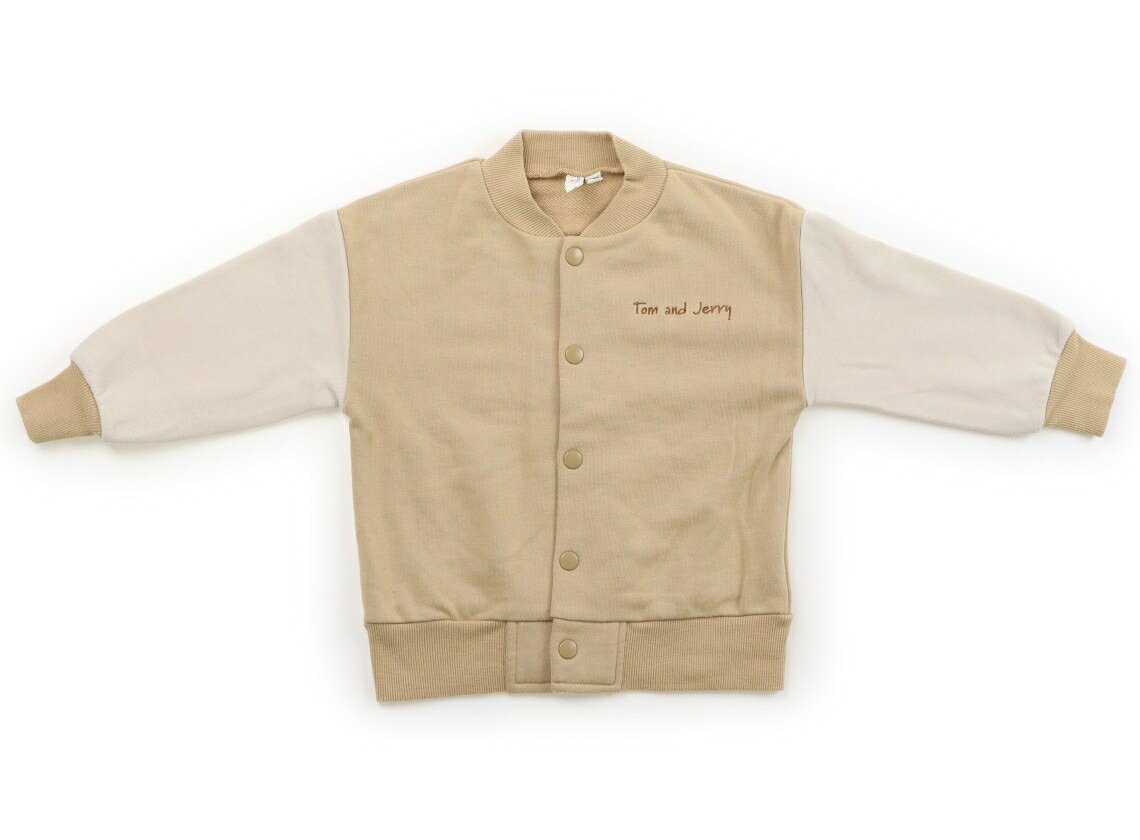 ラーゴム Lagom ジップアップトレーナー 100 男の子 ベージュ・オフ 子供服 ベビー服 キッズ アウトレット ユーズド 【中古】キッズ・ベビー・マタニティ