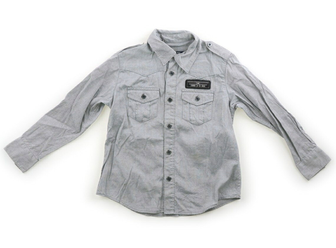 コムサデモード COMME CA DU MODE シャツ・ブラウス 110 男の子 グレー 子供服 ベビー服 キッズ アウトレット ユーズド 【中古】キッズ・ベビー・マタニティ