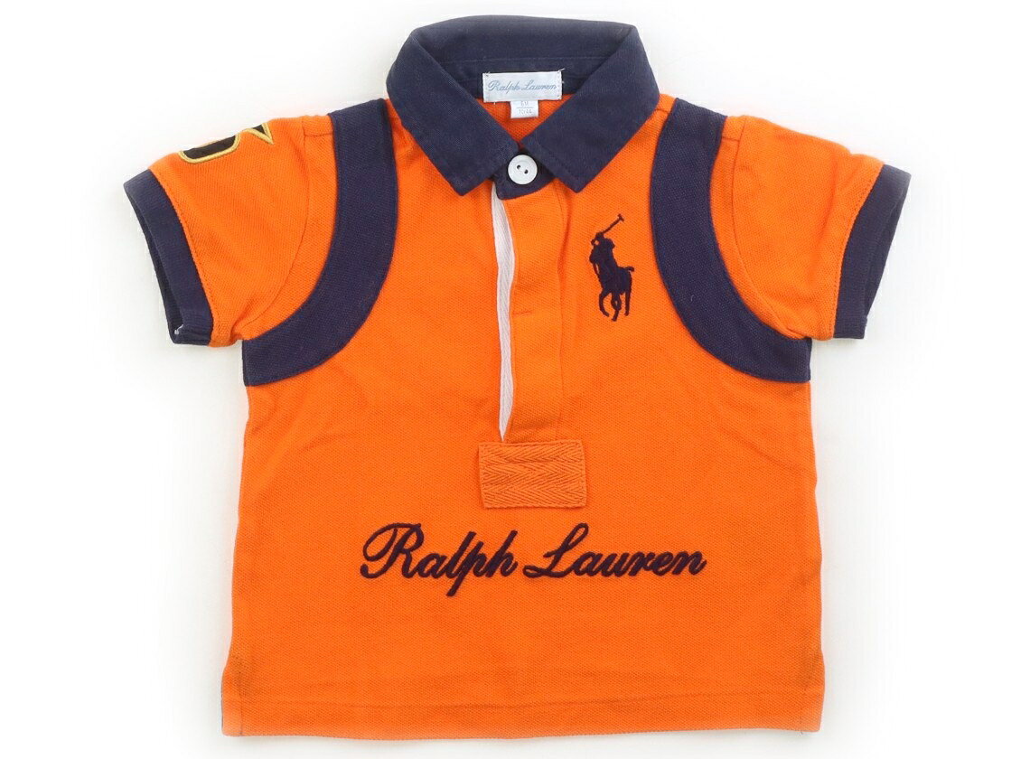 　ブランド 　Ralph Lauren(ラルフローレン) 　カテゴリー 　ポロシャツ 　サイズ 　70サイズ 　色 　オレンジ、ネイビー 　状態 　★★★★ 　記名 　なし 　ジャンル 　Boy 襟はシャツ生地。使用感はありますが、きれいな状態です。 ＊【状態】【サイズ】に関しての詳しい説明はこちら