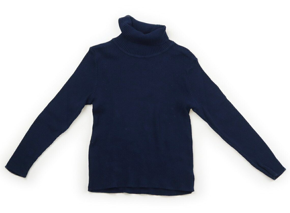 ミキハウス miki HOUSE ニット・セーター 110 男の子 マリンブルー 子供服 ベビー服 キッズ アウトレット ユーズド 【中古】キッズ・ベビー・マタニティ