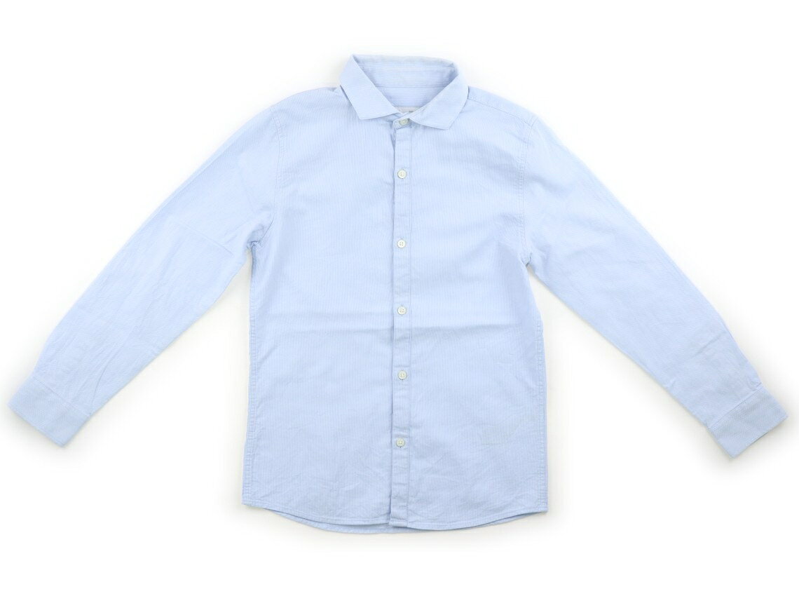 ザラ ZARA シャツ・ブラウス 140 男の子 ライトブルー 子供服 ベビー服 キッズ…