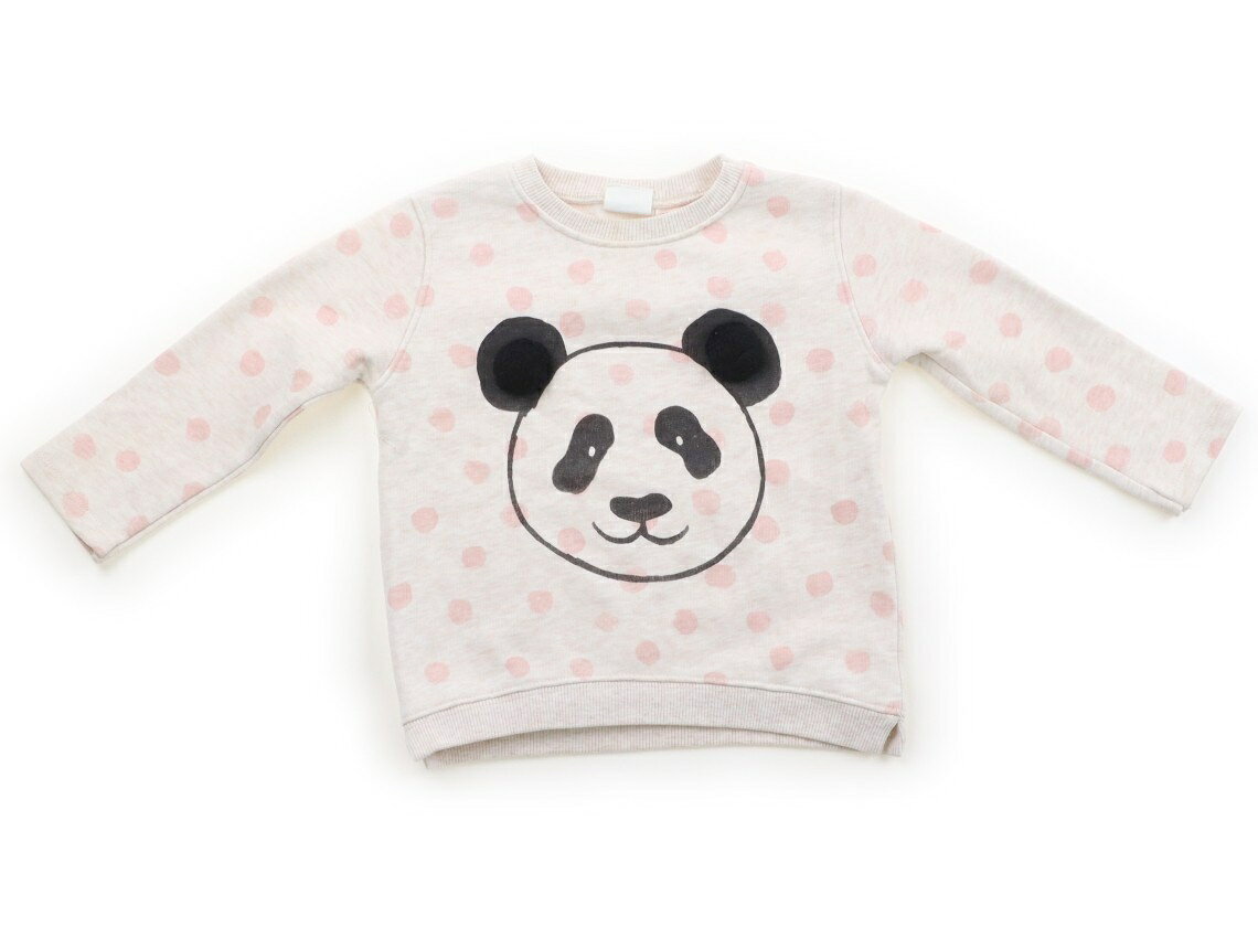 ザラ ZARA トレーナー・プルオーバー 95 女の子 ピンク・ドット・パンダ 子供服 ベビー服 キッズ アウトレット ユーズド 【中古】キッズ・ベビー・マタニティ