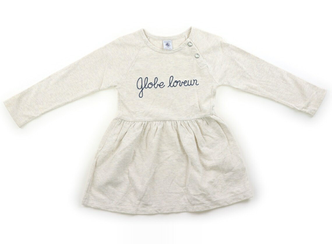 プチバトー PETIT BATEAU ワンピース 110 女の子…