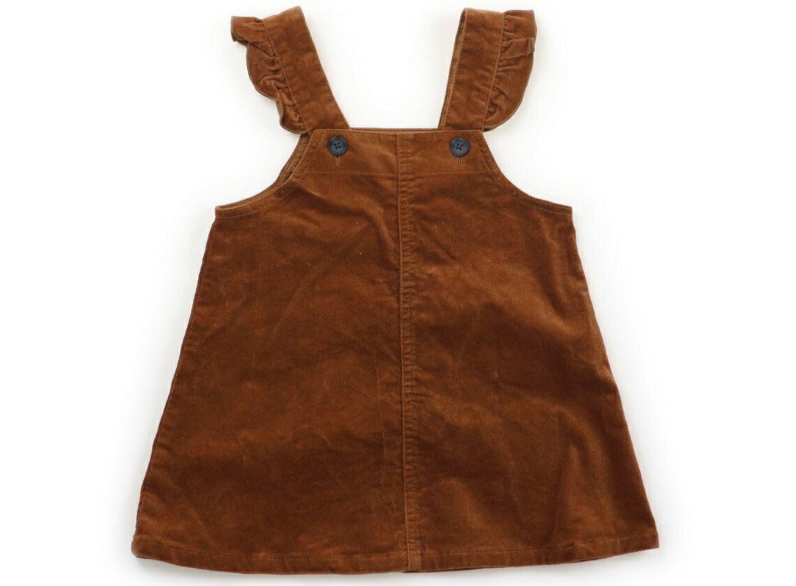 ノイユ Noeil ジャンパースカート 90 女の子 茶色 子供服 ベビー服 キッズ アウトレット ユーズド 【中古】キッズ・ベビー・マタニティ