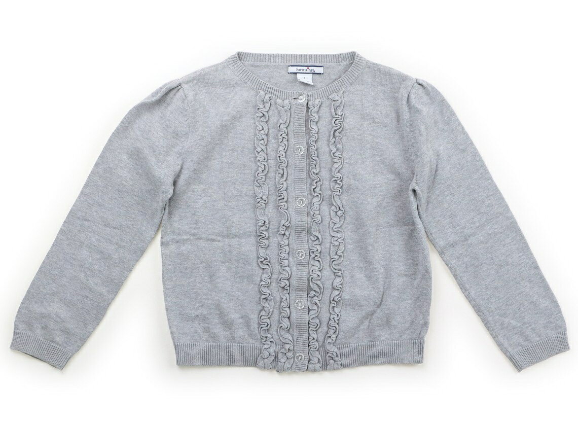 ハートストリングス Hartstrings カーディガン 110 女の子 グレー 子供服 ベビー服 キッズ アウトレット ユーズド 【中古】キッズ・ベビー・マタニティ