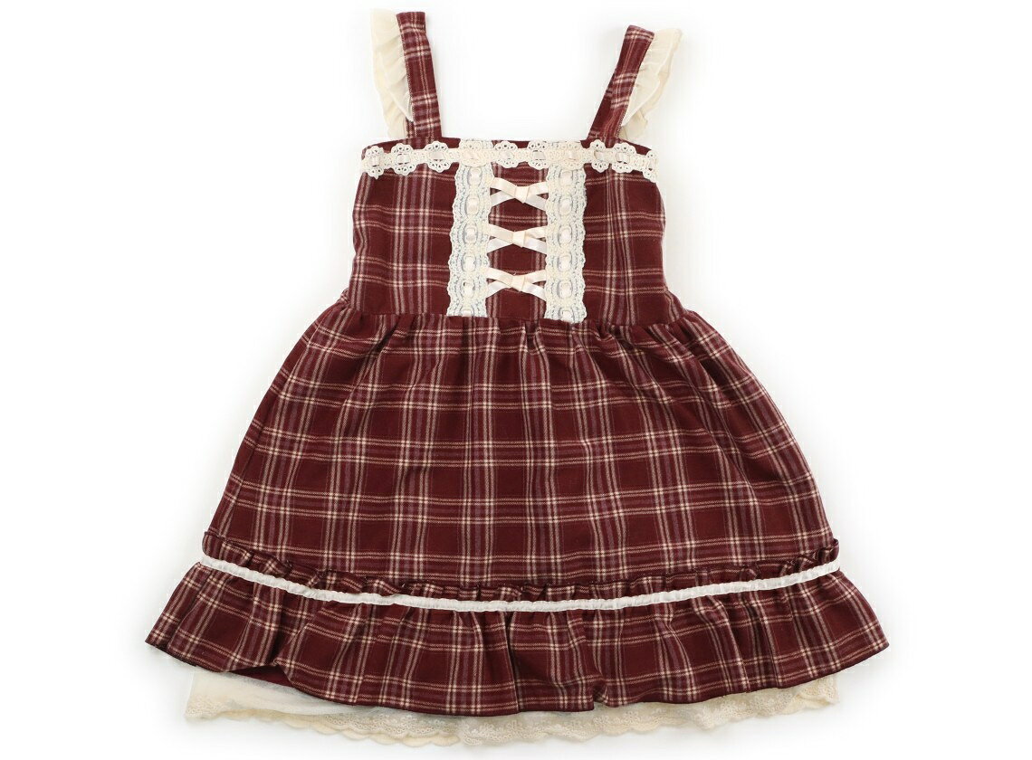 　ブランド 　axes femme KIDS(アクシーズファムキッズ) 　カテゴリー 　ジャンパースカート 　サイズ 　120サイズ 　色 　バーガンディ・チェック 　状態 　★★★ 　記名 　なし 　ジャンル 　Girl モッサ調生地。裏地付き。毛羽立ちがあります。SNS紹介アイテム。 ＊【状態】【サイズ】に関しての詳しい説明はこちら