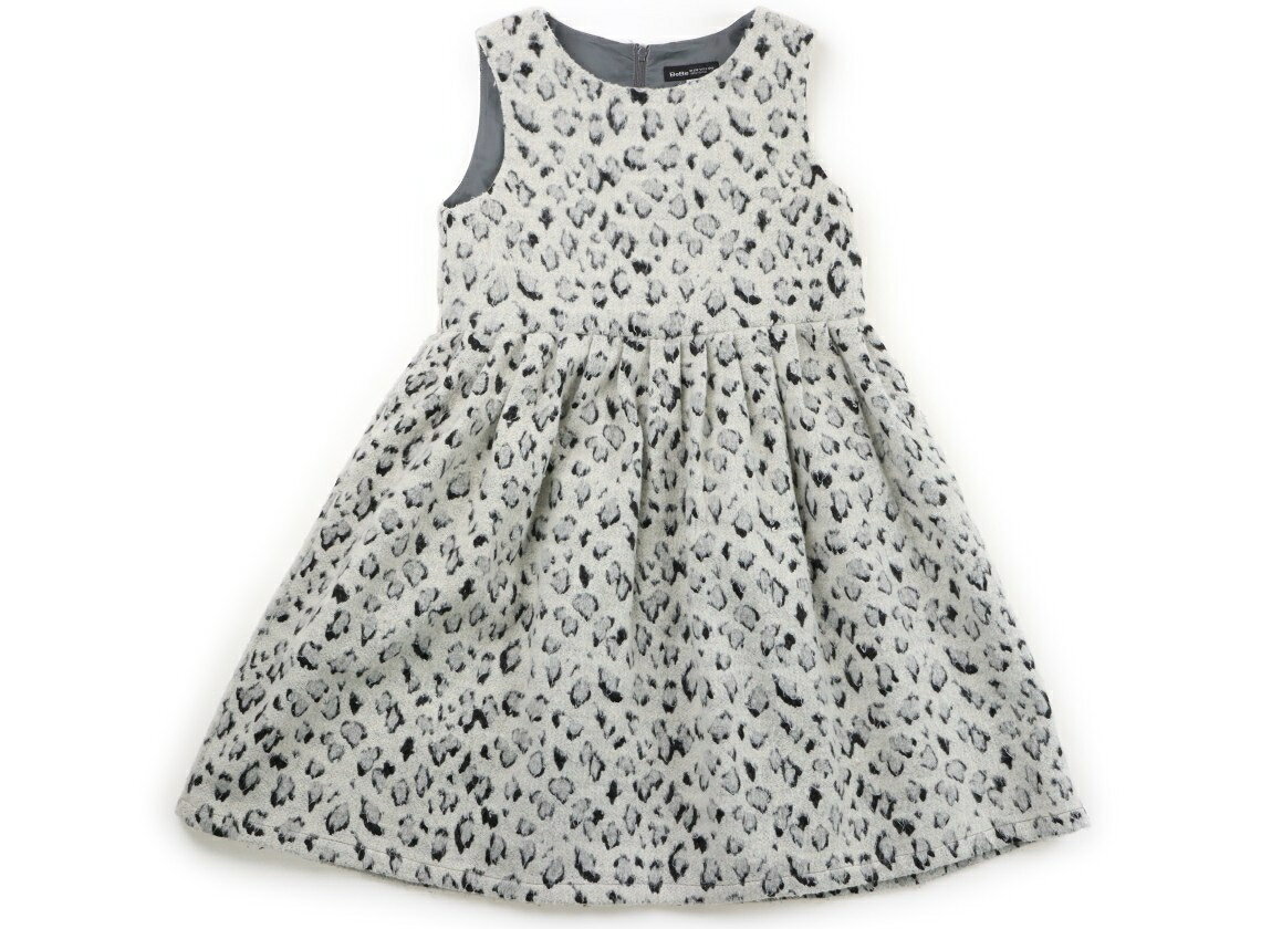 　ブランド 　BeBe(べべ) 　カテゴリー 　ジャンパースカート 　サイズ 　140サイズ 　色 　ホワイトグレー、レオパード柄 　状態 　★★（返品不可） 　記名 　なし 　ジャンル 　Girl 後ろファスナー開き。全体にかなり毛羽立ち、毛玉が見受けられます。普段使いにいかがでしょうか。 ＊【状態】【サイズ】に関しての詳しい説明はこちら
