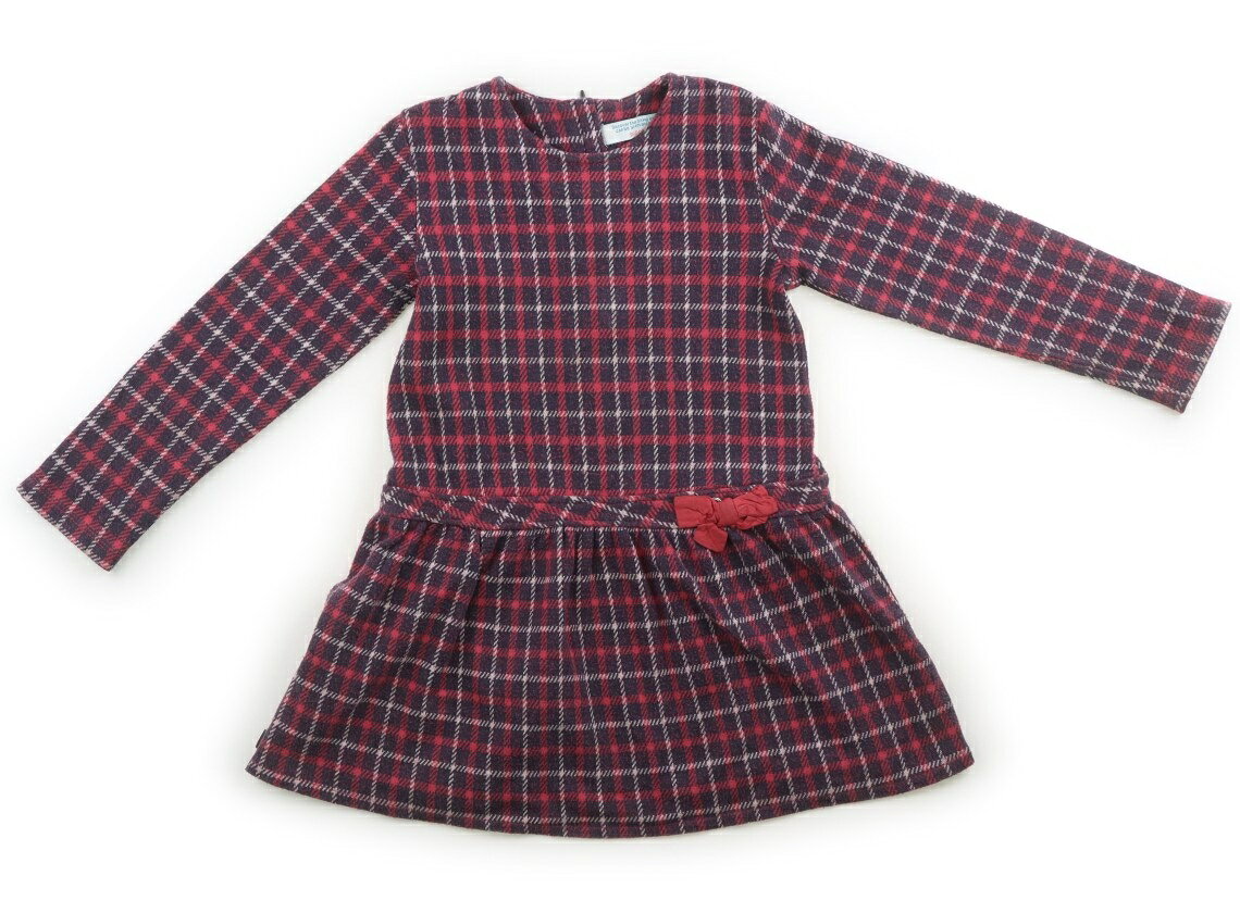 ボボリ BOBOLI ワンピース 110 女の子 ピンク、チェック 子供服 ベビー服…