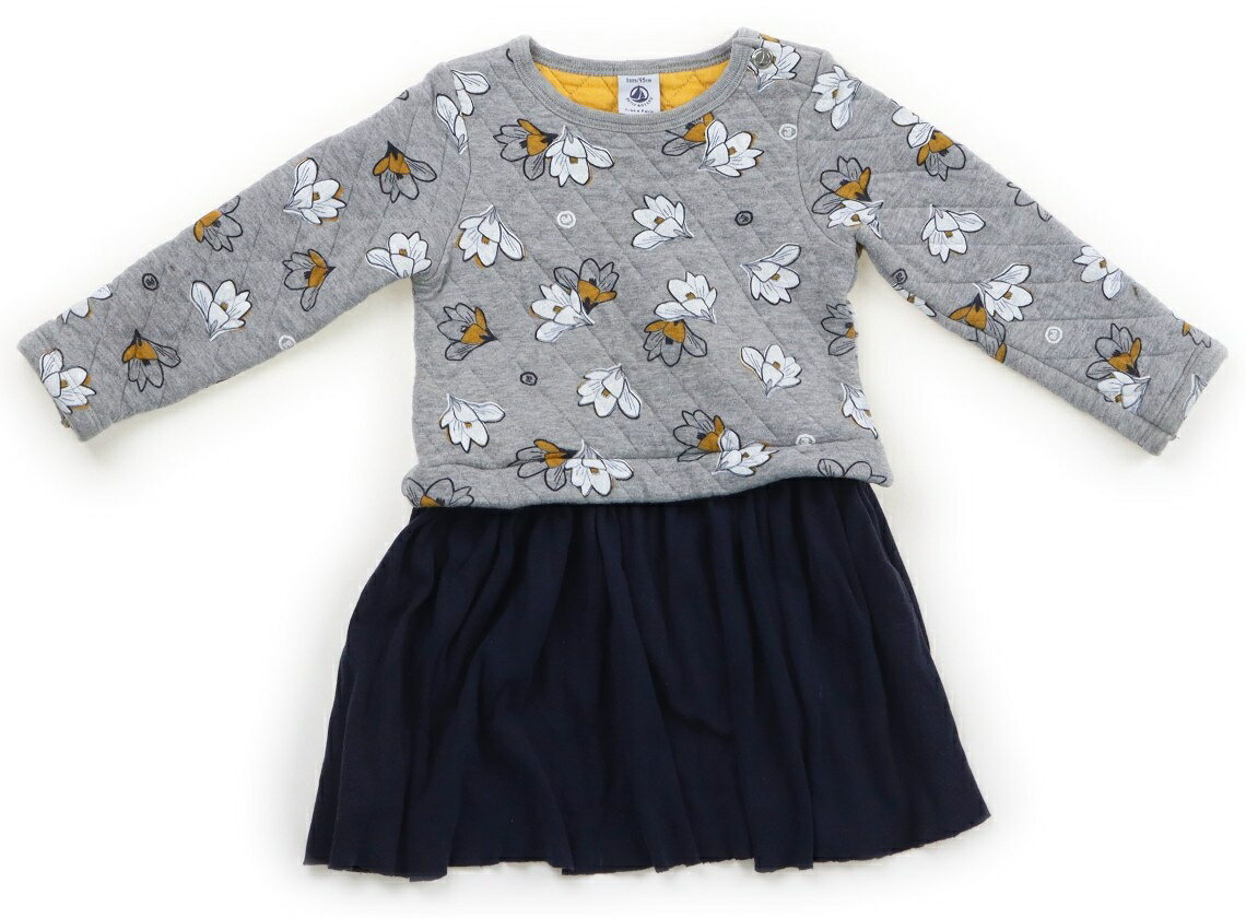 新品 PETIT BATEAU 花柄ネイビー長袖 裏起毛 ワンピース 152cm 楽天市場】花柄 ワンピース（ブランドプチバトー）（キッズ