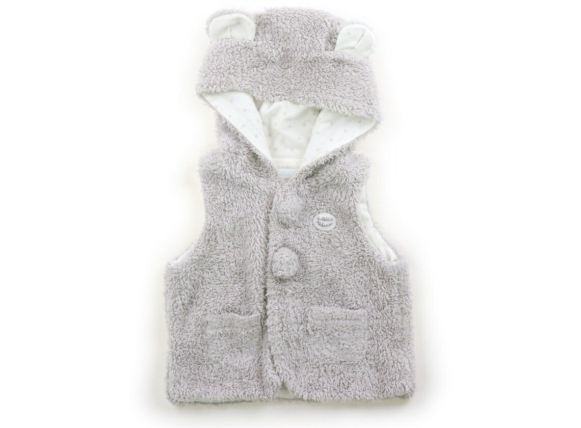 べべ BeBe ベビーベスト 60 男の子 ライトグレー 子供服 ベビー服 キッズ アウトレット ユーズド 【中古】キッズ・ベビー・マタニティ