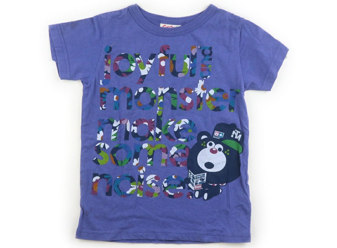 　ブランド 　JAM(ジャム) 　カテゴリー 　Tシャツ・カットソー 　サイズ 　110サイズ 　色 　ブルーパープル、花柄 　状態 　★★（返品不可） 　記名 　なし 　ジャンル 　Girl ヨレと色褪せ、右肩と右裾近くに黒いシミが複数見られます。 ＊【状態】【サイズ】に関しての詳しい説明はこちら