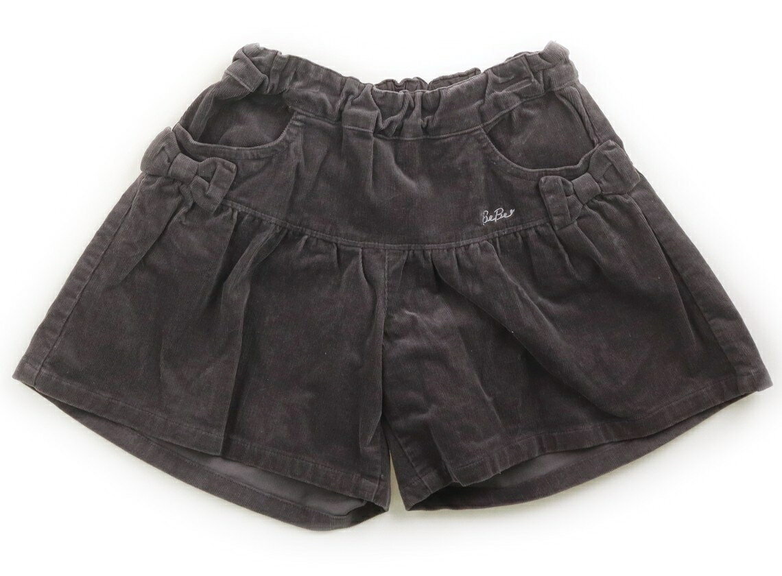 　ブランド 　BeBe(べべ) 　カテゴリー 　キュロット 　サイズ 　120サイズ 　色 　グレー 　状態 　★★★ 　記名 　なし 　ジャンル 　Girl コール地。ウエストは総ゴムです。毛羽立ち・洗いざらし感があります。 ＊【状態】【サイズ】に関しての詳しい説明はこちら