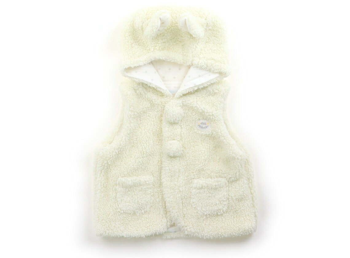 べべ BeBe ベビーベスト 60 男の子 ホワイト 子供服 ベビー服 キッズ アウトレット ユーズド 【中古】キッズ・ベビー・マタニティ