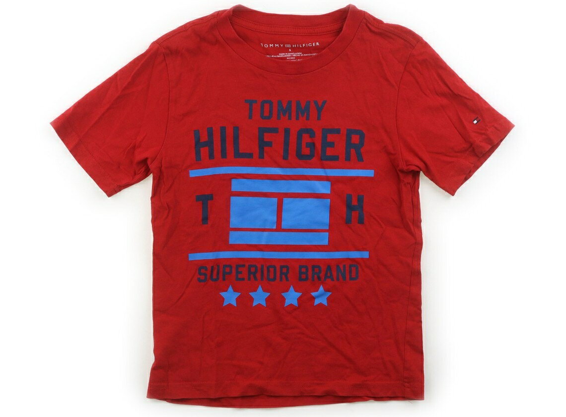 　ブランド 　Tommy Hilfiger(トミーヒルフィガー) 　カテゴリー 　Tシャツ・カットソー 　サイズ 　110サイズ 　色 　レッド 　状態 　★★★ 　記名 　なし 　ジャンル 　Boy 実際のサイズ表記は6。洗いざらし感がありますが、まだまだ普段着として活躍してくれそうです。 ＊【状態】【サイズ】に関しての詳しい説明はこちら