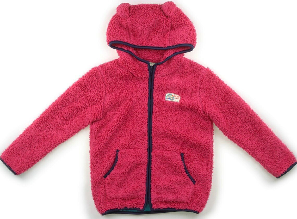 ビームス BEAMS コート・ジャンパー 130 女の子 ショッキングピンク、紺 子供服 ベビー服 キッズ アウトレット ユーズド 【中古】キッズ・ベビー・マタニティ