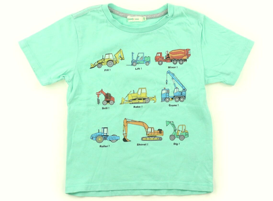 　ブランド 　BEAMS(ビームス) 　カテゴリー 　Tシャツ・カットソー 　サイズ 　120サイズ 　色 　ミントグリーン 　状態 　★★★ 　記名 　なし 　ジャンル 　Boy 全体に色あせ・毛羽立ちがあります。 ＊【状態】【サイズ】に関しての詳しい説明はこちら