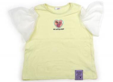 ジェニィ JENNI Tシャツ・カットソー 150 女の子 黄・白 子供服 ベビー服 キッズ アウトレット ユーズド 【中古】キッズ・ベビー・マタニティ