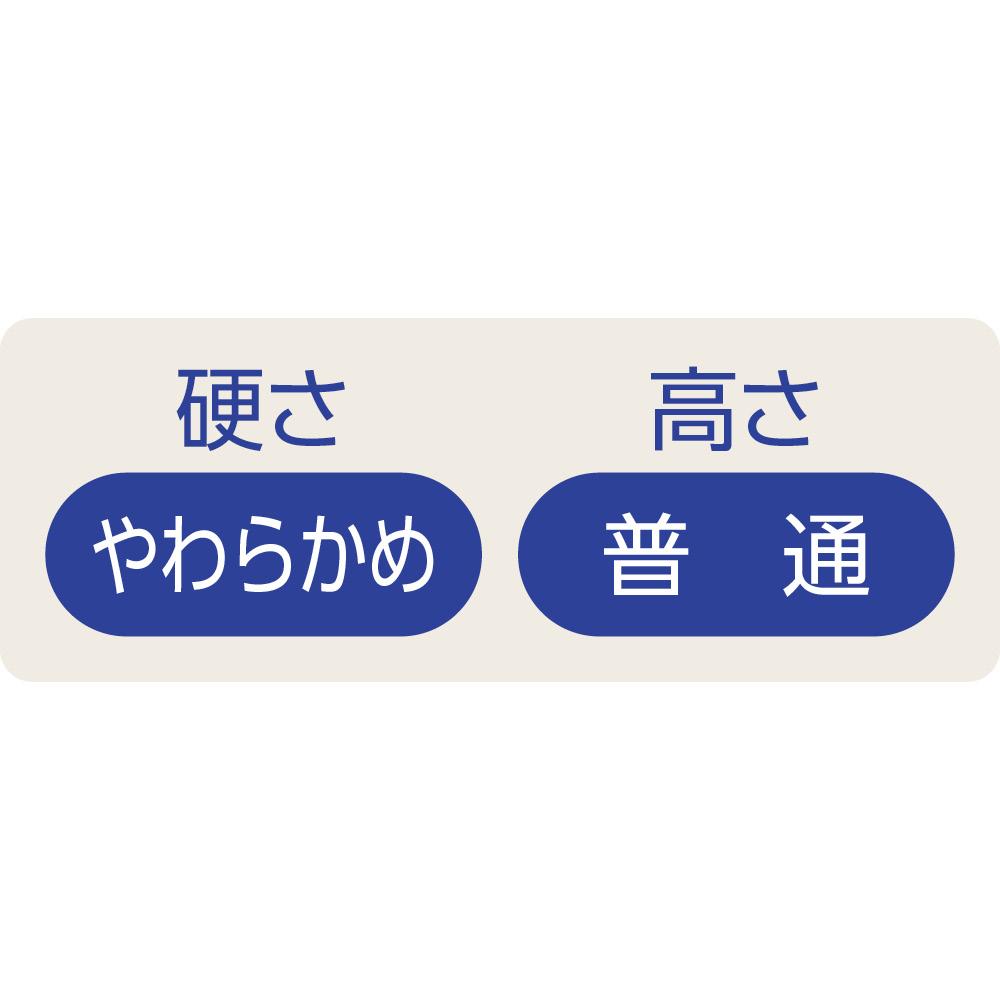 【日本製】洗える低反発枕(オフホワイト) 介護 シニア 高齢者 老人 枕 寝具 介護施設 在宅介護 Carry Smile carrysmile-10000792 シニアファッション Carry Smile サンプル画像2