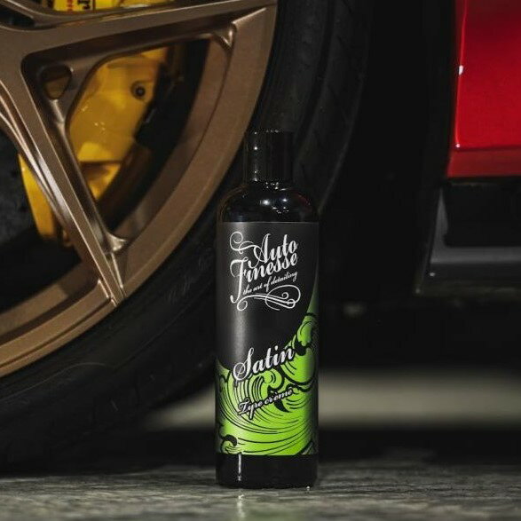 オートフィネス サテン タイヤ クリームワックス Autofinesse SATIN 洗車グッズ　光沢　保護