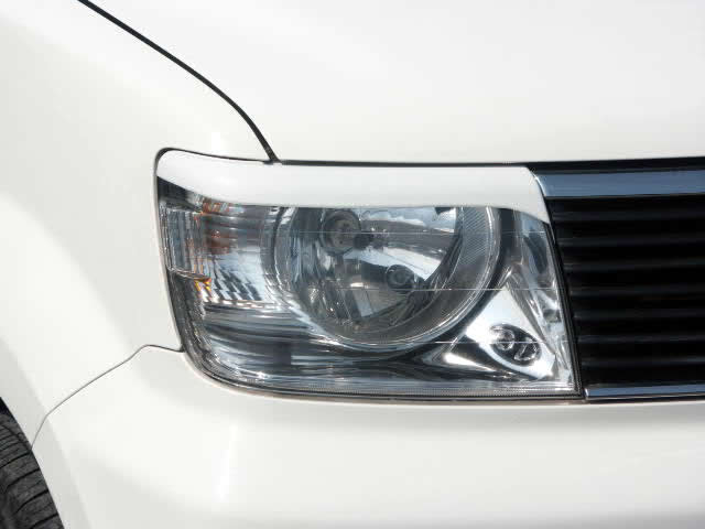 Headlight Cover, Eyeline - NSスタイル アイライン　左右セットekワゴン　前期　H81W　H13.10〜H16.11純正カラー塗装済み　※沖縄は別途送料がかかります。