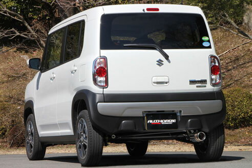 フジツボ オーソライズKマフラーハスラーターボ　2WD(砲弾型) DBA-MR31S H26.01〜来店用　取付工賃込