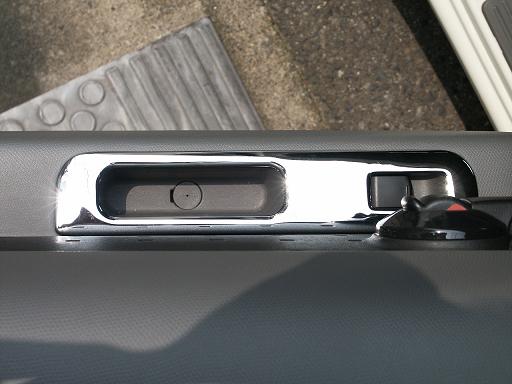 ワゴンスター　内外装パーツ【キューブ　中、後期】リア用パワーウィンドパネル左右1セット　※沖縄は別途送料がかかります。