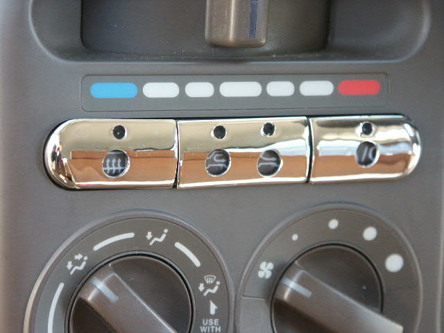 ワゴンスター　内外装パーツ【MRワゴン・モコ M#22S】スイッチカバー　3点セット　※沖縄は別途送料がか..